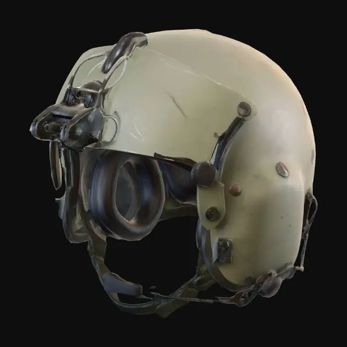 3D model for Tactical Combat Helmet with Night Vision Mount