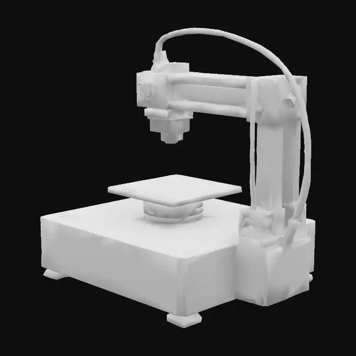 3D model for Low poly, GPU "Pick and Place Machine".