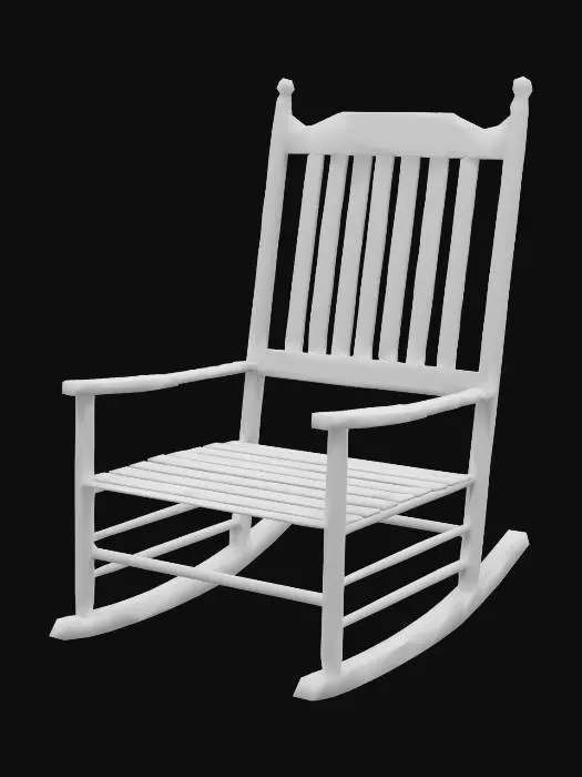 3D model for Rocking Chair
