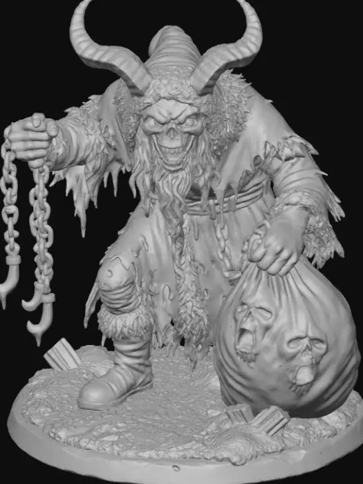 3D model for Dark Yuletide Fiend