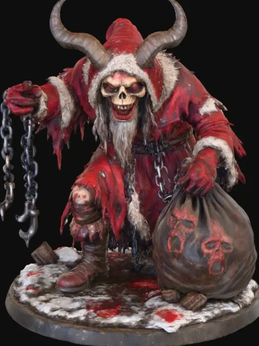 3D model for Dark Yuletide Fiend