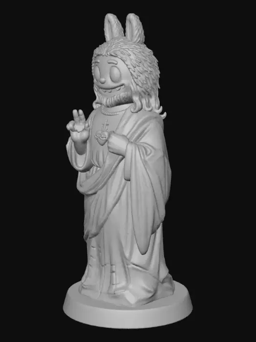 3D model for Sacred Bunny