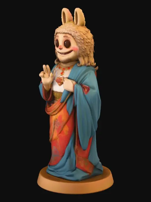 3D model for Sacred Bunny