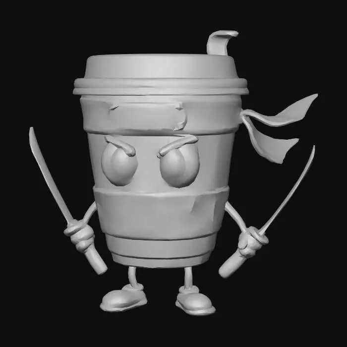 3D model for assasino capucino