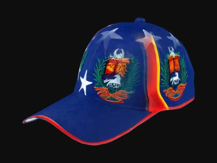 3D model for Venezuelan Flag Cap