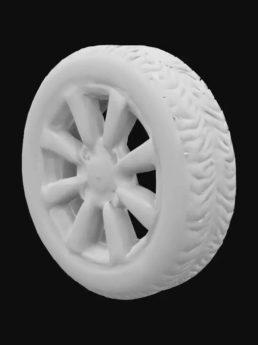 3D model for Tire and Wheel Design