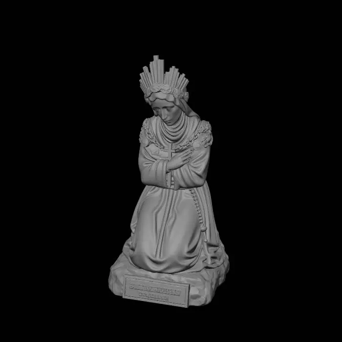 3D model for Nossa Senhora da Salete