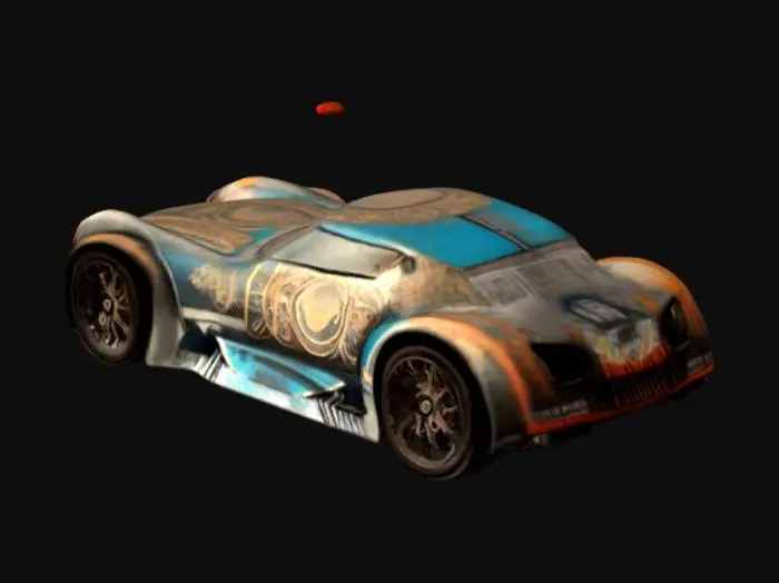 3D model for Steampunk Racer