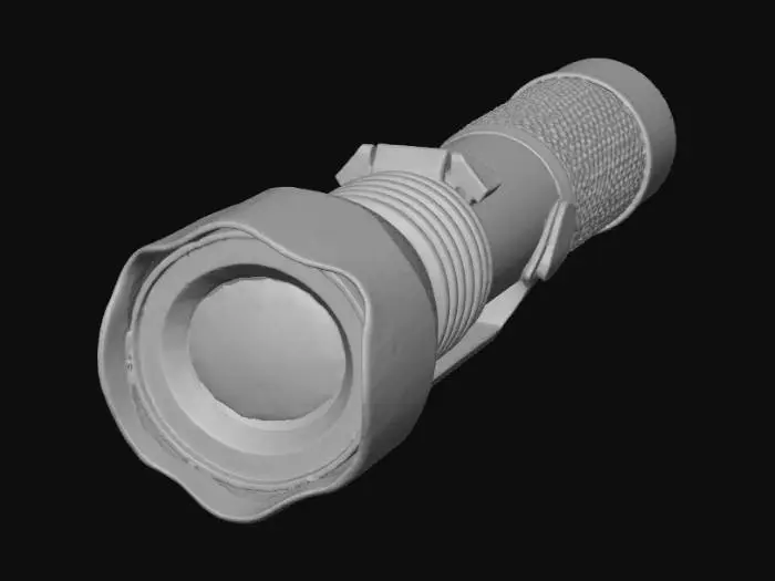3D model for flashlight that is not yellow