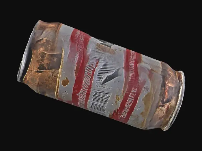 3D model for Crushed Tin Can