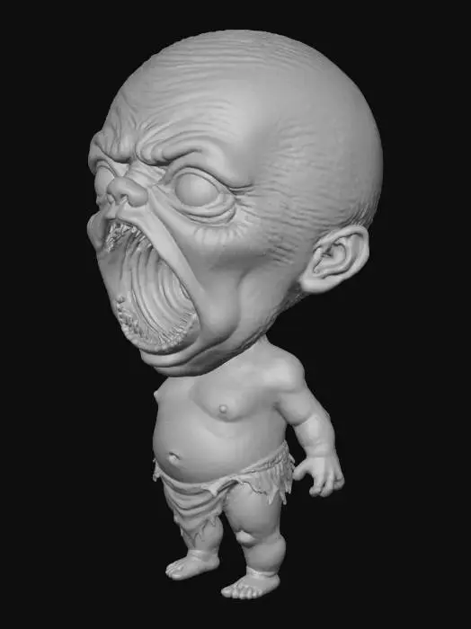 3D model for Monstrous Infant