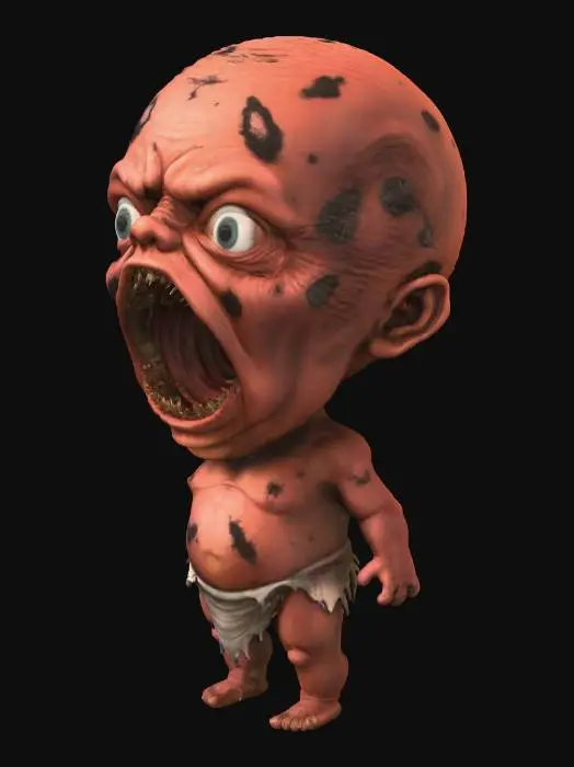 3D model for Monstrous Infant