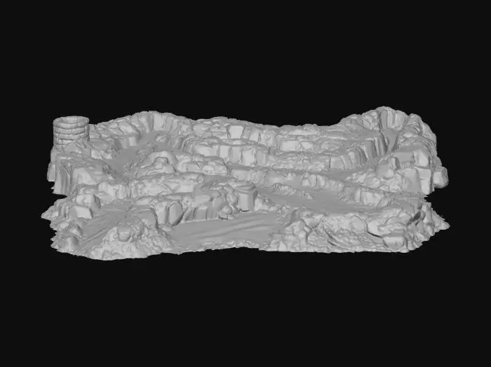 3D model for Watery Labyrinth