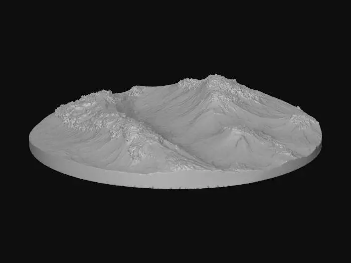 3D model for Circle of Waves