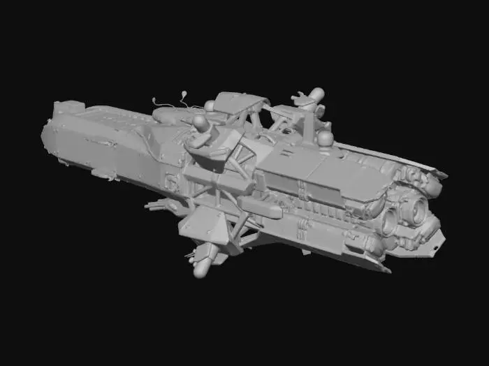 3D model for Aegis Dreadnought