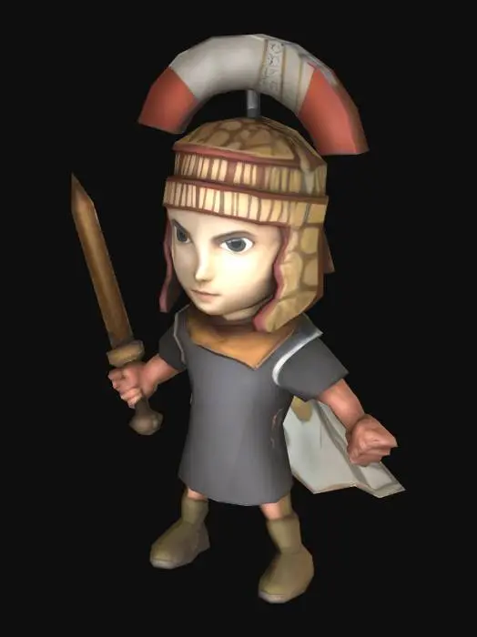 3D model for Ancient Warriors