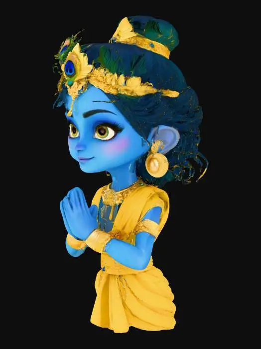 3D model for Lord Krishna