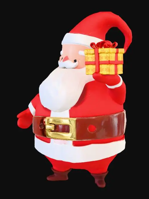 3D model for Santa's Gift Delivery