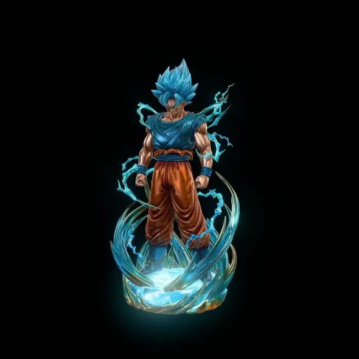 3D model for Blue Saiyan Ascendant