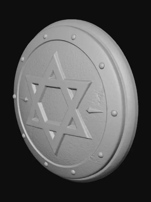3D model for Star Emblem Shield