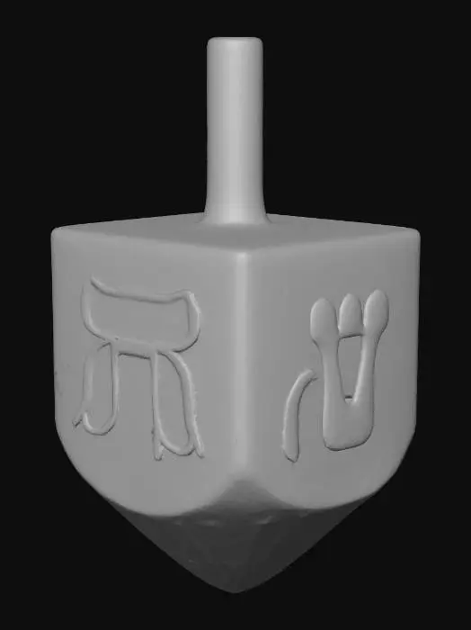 3D model for spinning top