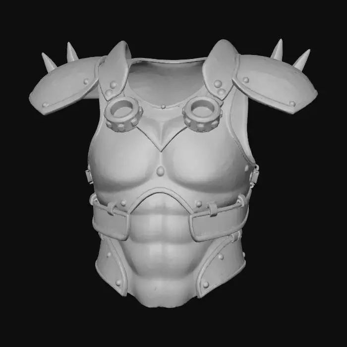 3D model for Armored Exosuit Torso