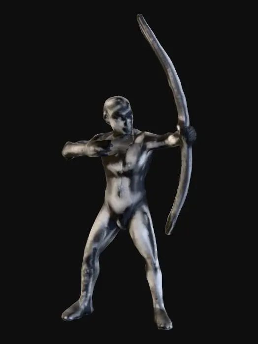 3D model for Archer Statue