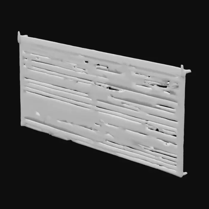 3D model for a tilt up hangar or garage door
