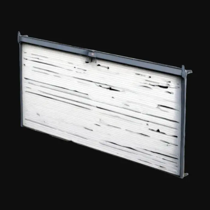 3D model for a tilt up hangar or garage door