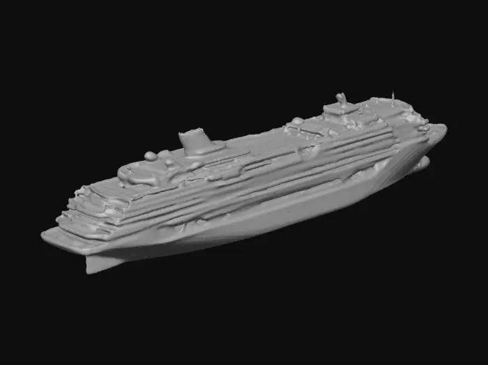 3D model for Cruise Ship Majesty
