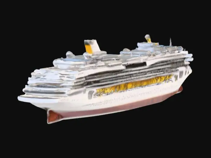 3D model for Cruise Ship Majesty