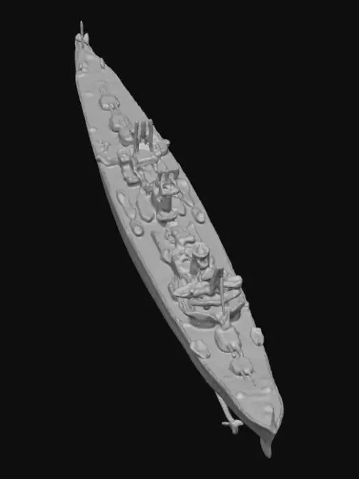 3D model for Warship Thunder