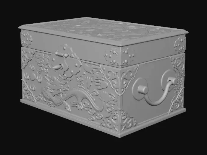 3D model for Jadecrest Casket