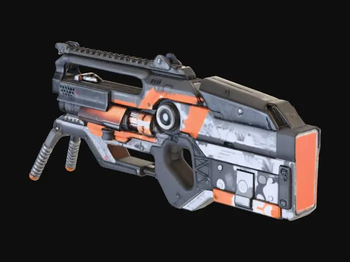 3D model for Futuristic Blaster Design