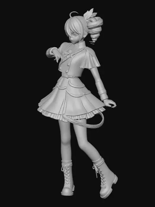 3D model for Anime idol