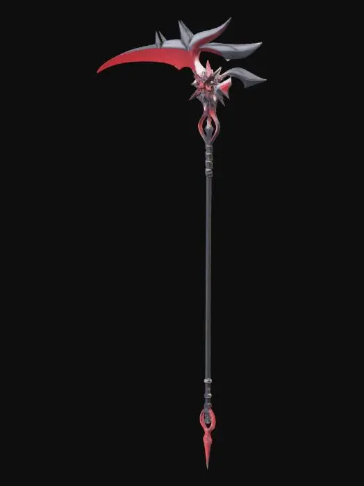 3D model for Crimson Winged Spear