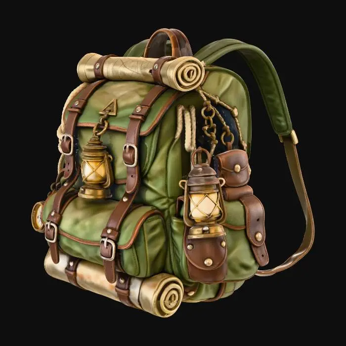3D model for Adventurer's Gear