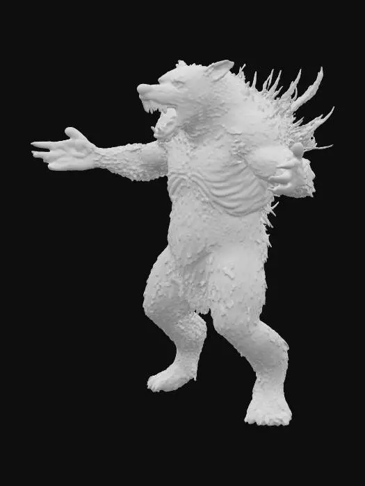 3D model for Ravenous Beast