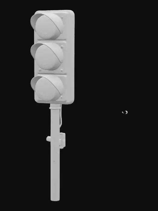3D model for a traffic light
