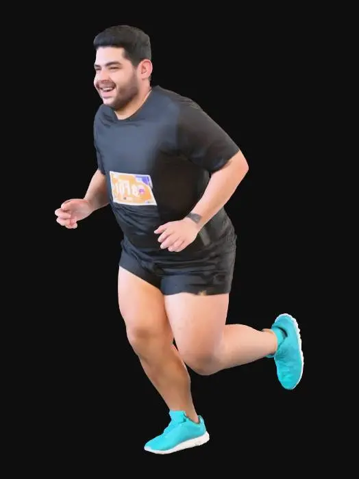 3D model for Runner in Motion