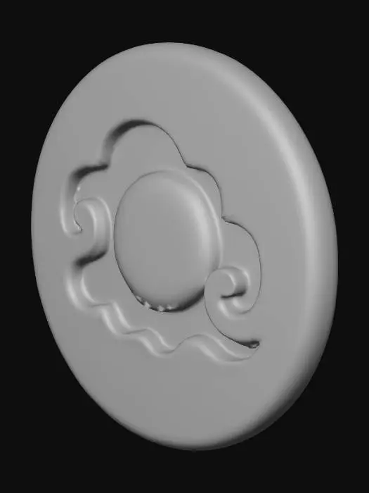 3D model for Cloud Emblem