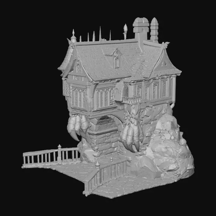 3D model for Mystical Gatehouse