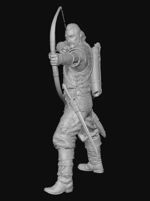 3D model for Archer in the Forest