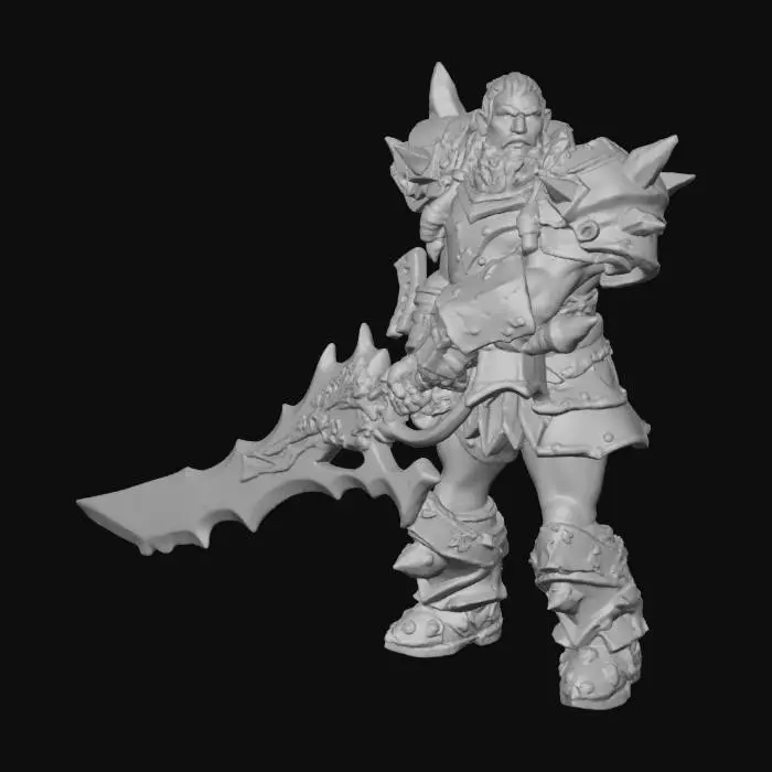 3D model for Warrior in the Field