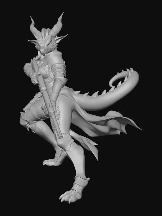3D model for Hunter of the Sands