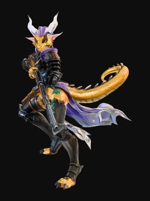 3D model for Hunter of the Sands