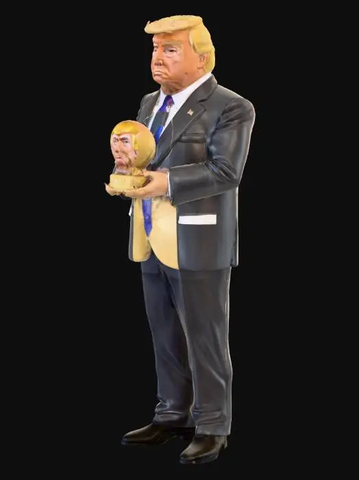 3D model for Create Donald Trump with the Nobel peace prize