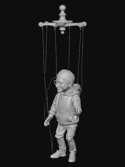 3D model for The Puppet Master
