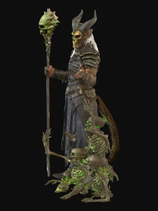 3D model for Necromancer's Summoning