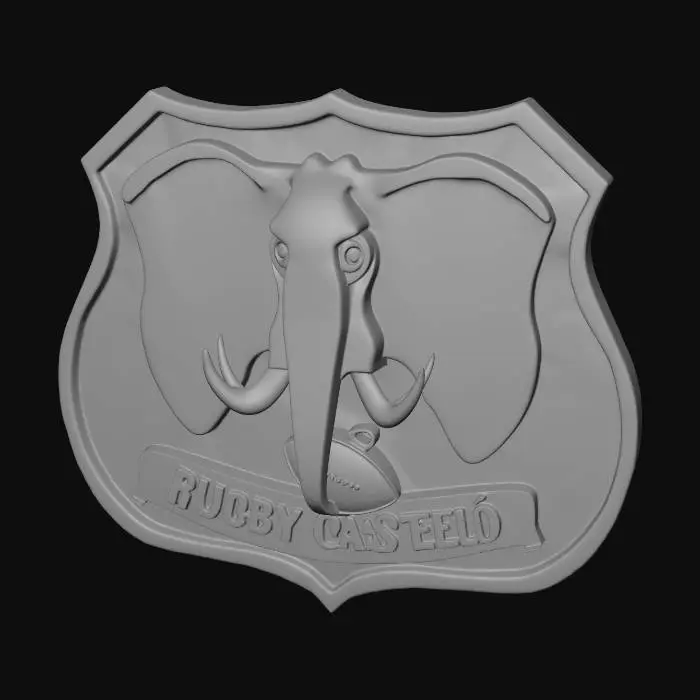 3D model for Castello Rugby Crest